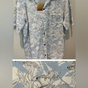NWT Men’s OCEAN COAST Camp Shirt